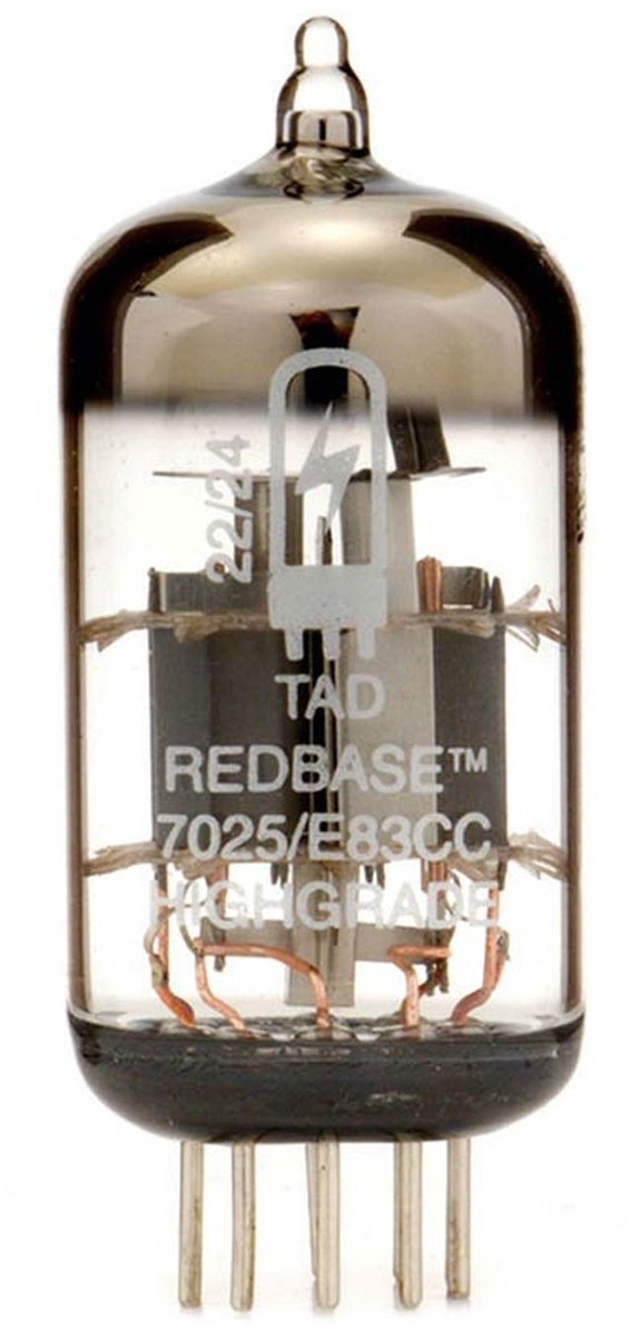 TAD 7025 / E83CC Redbase (RT-7025) Low-Noise Preamp Buis