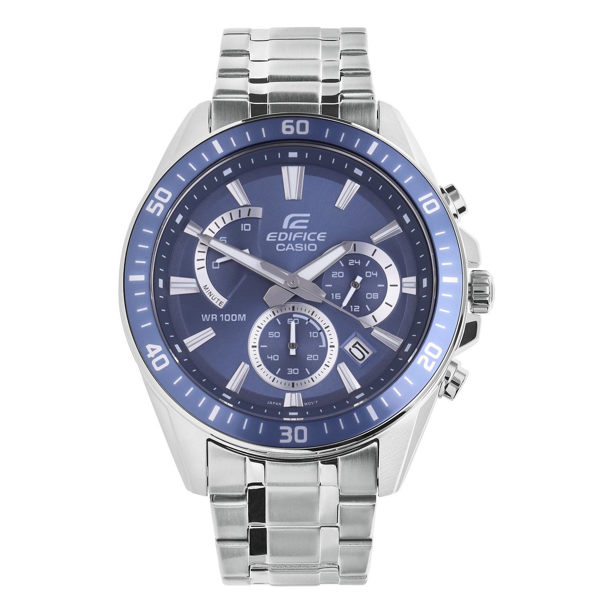 Casio Edifice EFR-552D-2AVUEF Horloge - Staal - Zilverkleurig - Ø 45 mm