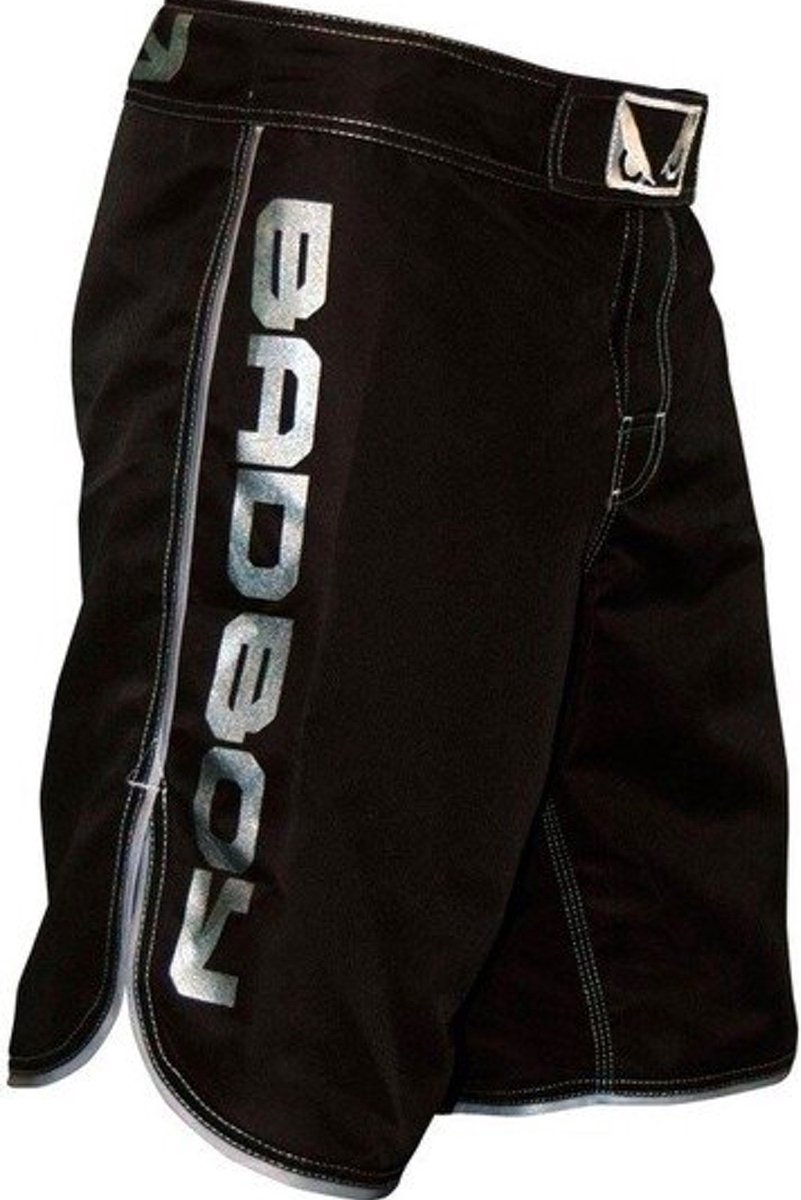 Bad Boy Kids MMA Vechtsport Broek Fightshorts Zwart Grijs - Kids - 12 Jaar