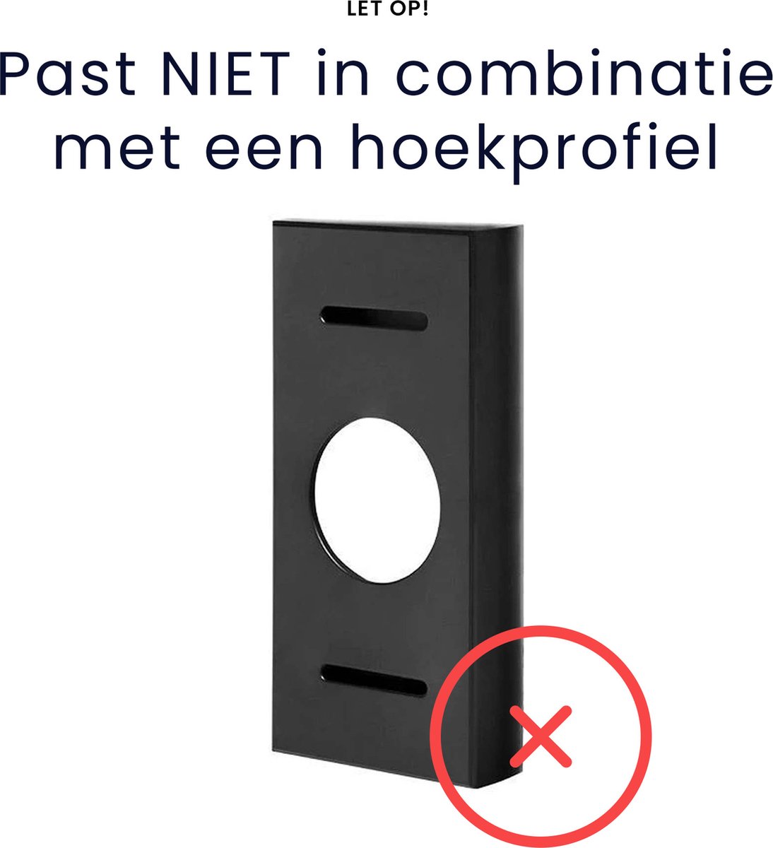 Transparante waterdichte deurbel cover met regendichte