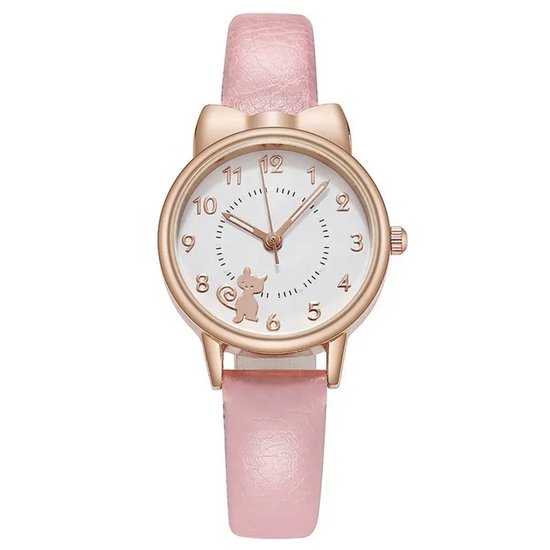 Kinderhorloge meisje Roze SEVEND bol
