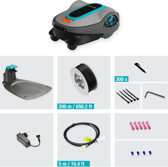 GARDENA SILENO life 750 Robotmaaier - voor gazons tot ca. 750 m²