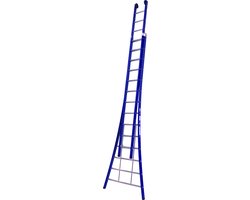 Das 2-delige uitgebogen reformladder 2x14 sp. type Atlas