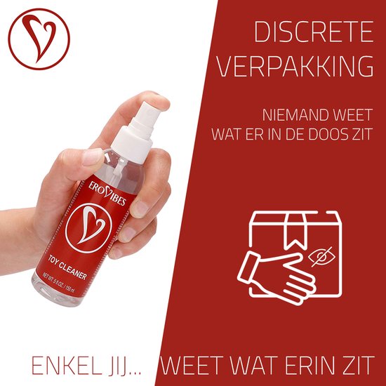 Erovibes Toy Cleaner – Reiniger Voor Sextoys – Hygiënische Toycleaner Spray – 150 ml