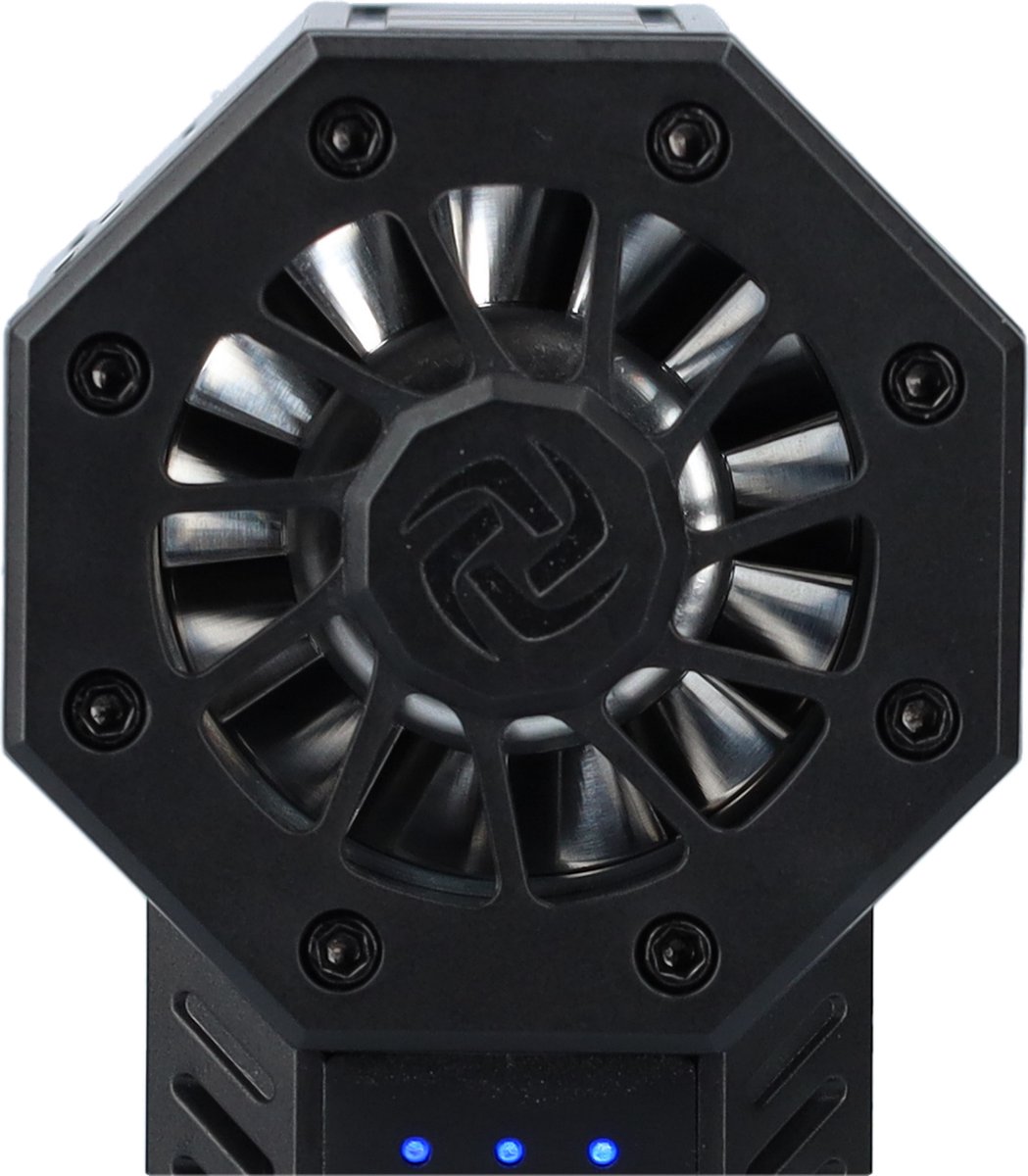 FBT120 - Super Power Turbo Fan Luchtpistool - Stofblazer - BBQ Blazer Accesoires - BBQ aansteker - 3 Standen - 130000 RPM - Windkracht van 187.2 km/u - 120 GR stuwkracht - Air duster - USB-C Oplaadbaar - Turbo jet fan - Zwart — afbeelding 8