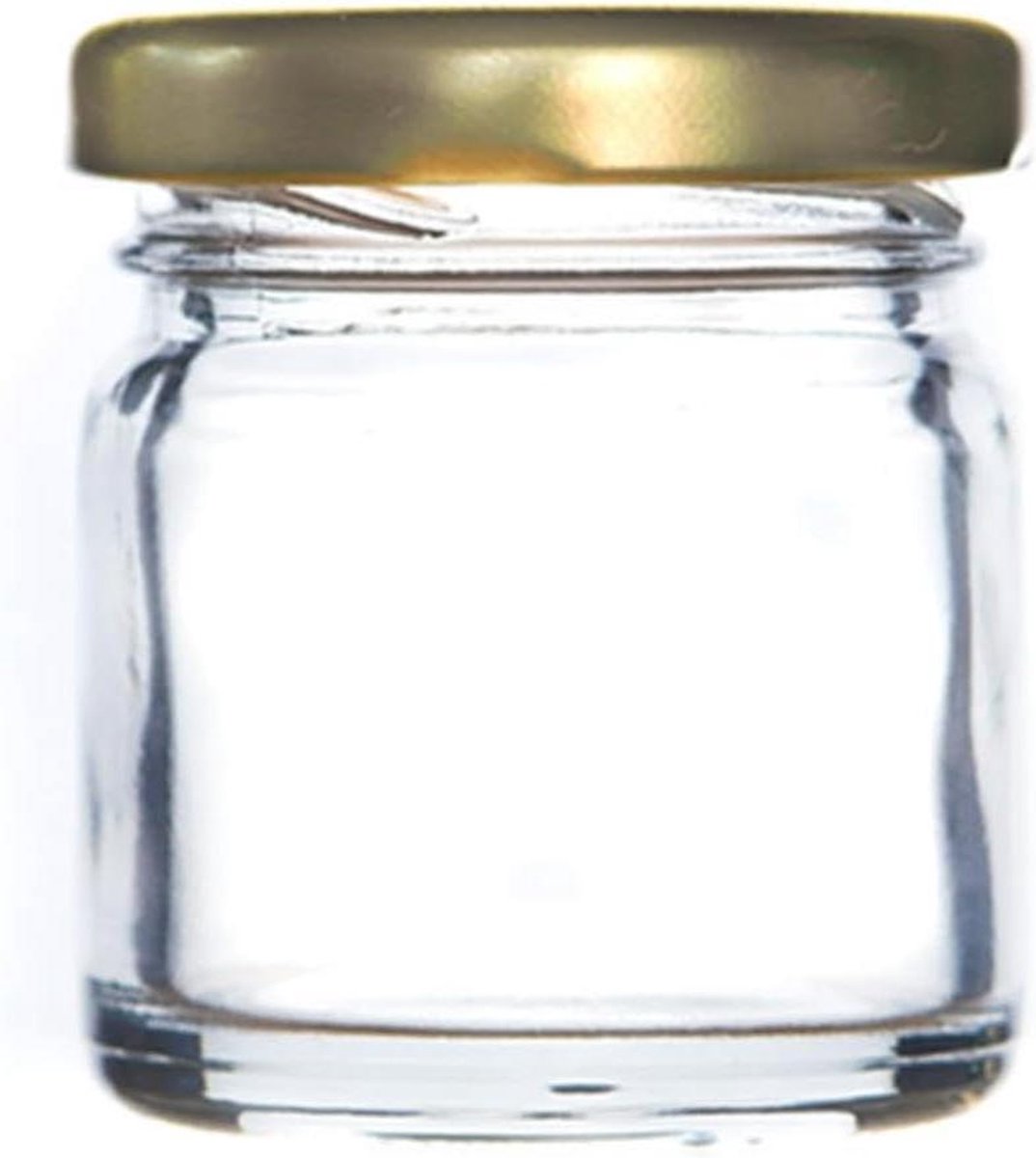 Jampotjes met deksel Weckpotten 41ml Gouden deksel Kleine geschenken Huwelijksgunsten Portiegroot ontbijt jampotjes met deksel