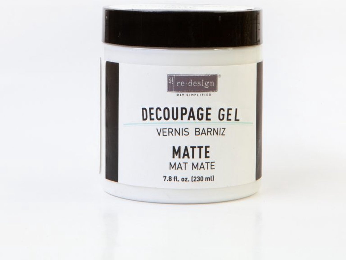 Herontwerp - Decoupage Gel - MAT - 230ml
