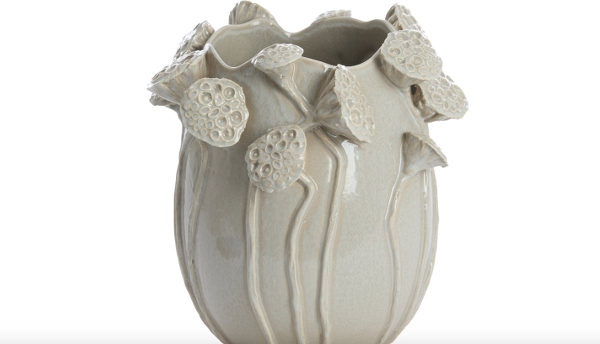 Vaas LAVCI - 26.5x25.5x26.5cm - Grijs
