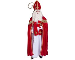 Sinterklaas Kostuum | Weldoener Sint Nicolaas | Man | One Size | Sinterklaas | Verkleedkleding