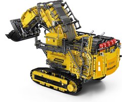 Mould King17070 – pelle télécommandée à technologie MOC, pour pelle sur chenilles Liebherr R 9800, 4767 pièces
