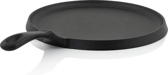 Woll 1526il gietijzeren pan, gietijzer, zwart, 26 x 26 x 5 cm