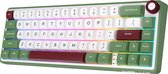 Bol.com Royal Kludge RKR65 - RGB Mechanisch Gaming Toetsenbord - Foam Touch - Hot Swappable Switch - Green Sand - Chartreuse Swi... aanbieding