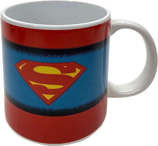 Tasse en céramique DC Comics Superman dans une boîte cadeau - 325 ml.