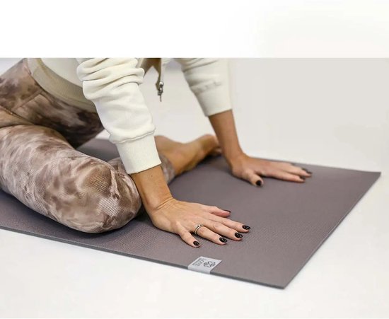 Love Generation 2797 Yogamat met Print Lotus Design Roze 183 x 61 cm 6 mm dik PVC voor Yoga, Pilates en Fitness