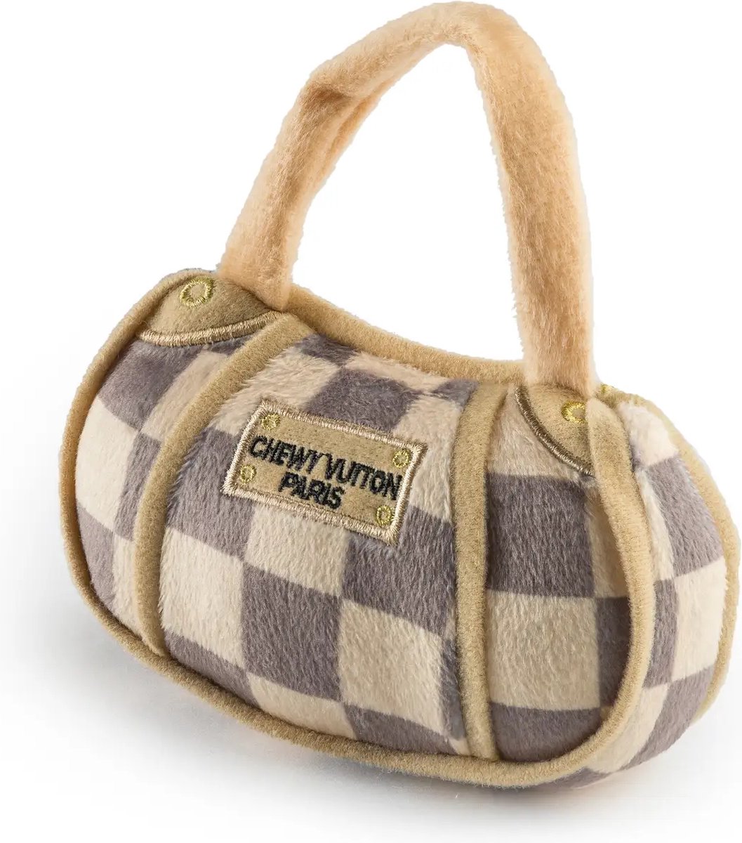 Haute Diggity Dog Checker Chewy Vuiton Handtas XL