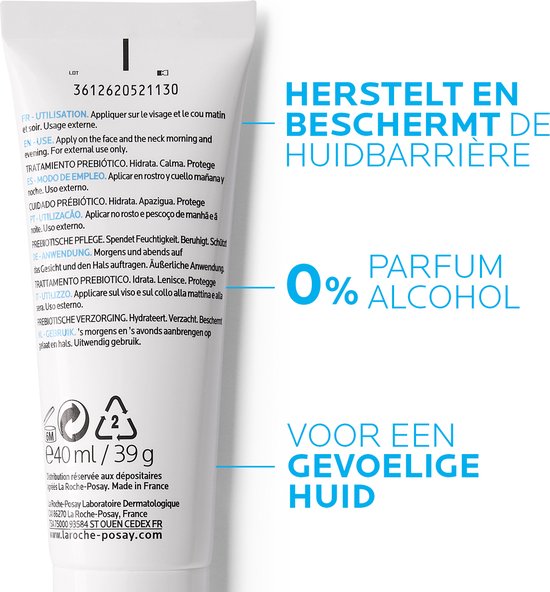 La Roche-Posay Toleriane Sensitive dagcrème - voor een gevoelige huid - 40ml