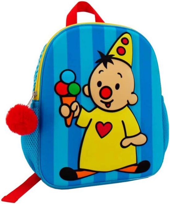 Bumba: Rugtas met zijzakjes, 32x12x26cm - 3D