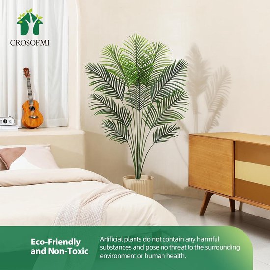 Kunstplant GOUD ARECA PALM voor binnen 200cm