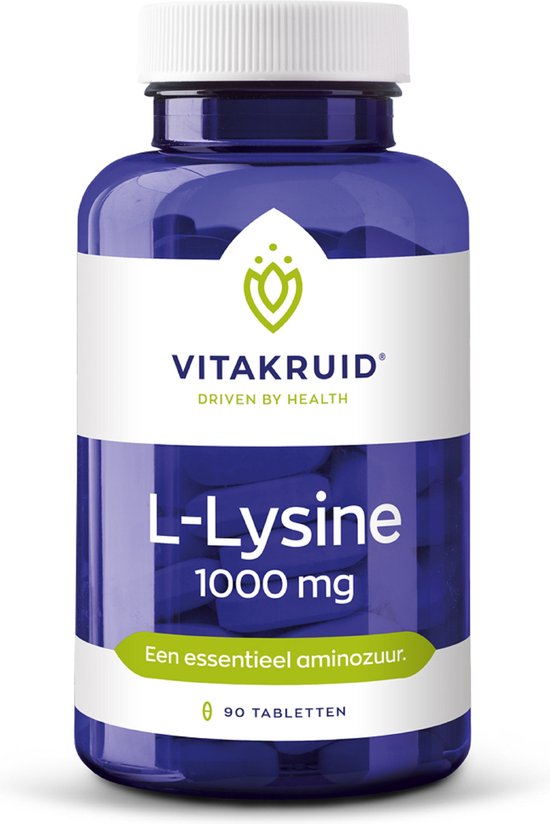 Foto: Vitakruid l lysine 1000 mg 90 tabletten