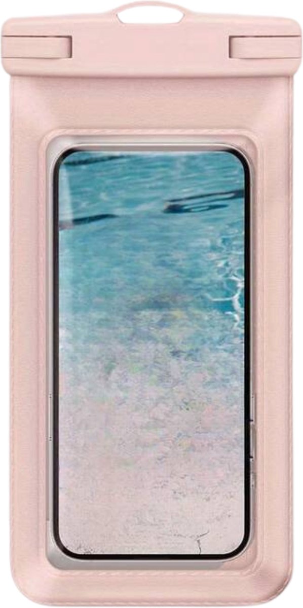 Bovista Waterdichte Telefoonhoesjes - Waterdicht Telefoonzakje - Waterproof Festival Opbergtasje - Documententasje - Waterbestendig - Roze