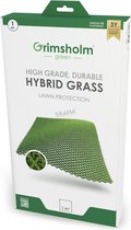 Bol.com Hybride gras 1x1 meter. Lucht- en waterdoorlatende kunstgrasmat aanbieding