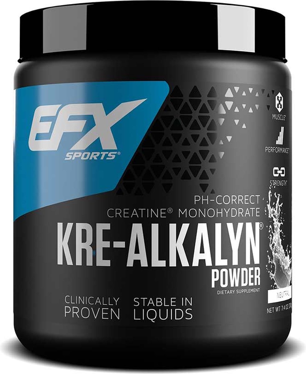 Goedkoopste Kre-Alkalyn EFX Powder 220gr Naturel