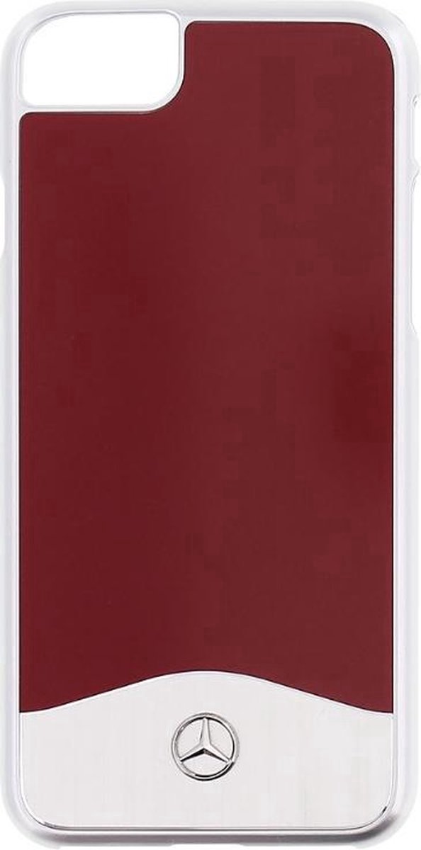 Mercedes-Benz Aluminium Back Case - Apple iPhone 7/8/SE/SE2 (4.7") - Rood