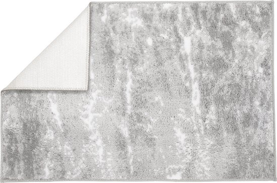 Kleine Wolke - Badmat Nevoa Silvergrey (gris), 70x120 cm