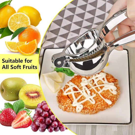 Handmatige Citruspers Roestvrij Staal 6 cm Diameter Voor Keuken Eetkamer Bar - Klein - Beste Kwaliteit citruspers — afbeelding 4