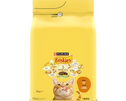 Friskies droogvoer voor katten - kip & groenten - 3000g