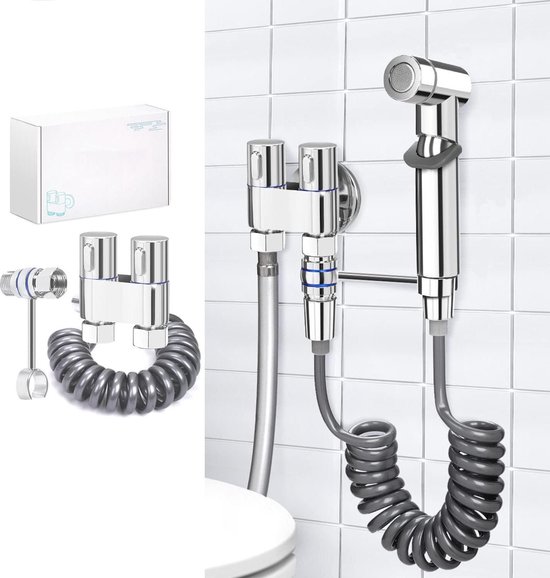 Voor messing omstelventiel, doucheafsluiter, 2-weg Y-splitter 1/2 inch