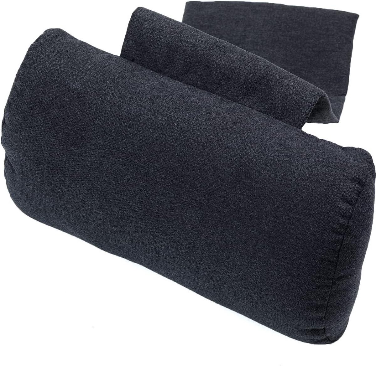 Orthopaedic Neck Pillow - Luxury High Quality Dark Grey - Adjustable with Contrast Weight - Ideal for Any Seat