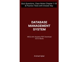 Database Study Guides - Database Management System Multiple Choice Questions and Answers (MCQs) PDF