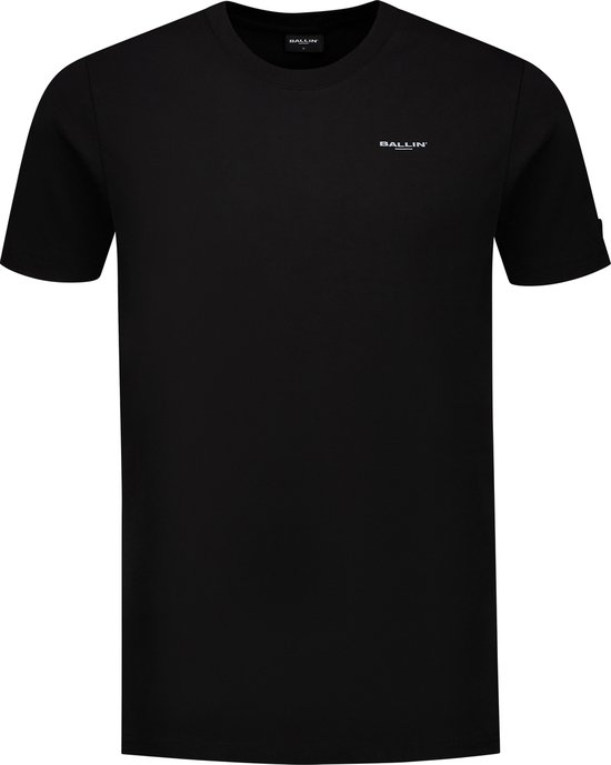 Ballin Amsterdam Heren Regular fit T shirts Crewneck SS Black Maat S bol