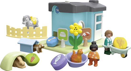 PLAYMOBIL Junior Dierenpension met voerautomaat - 71690 van Playmobil — afbeelding 4