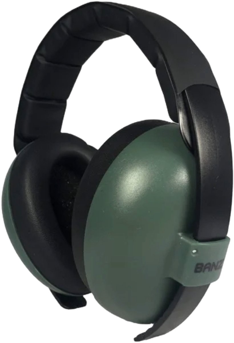 BabyBanz (0-3) Gehoorbescherming Dark Green