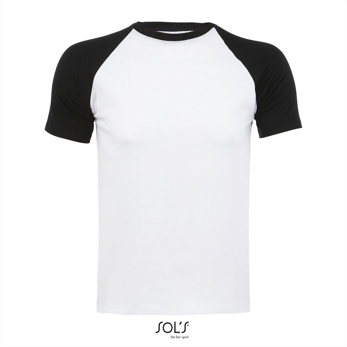 SOL'S Raglan T-Shirt Funky 150 L140 - White/Black - S