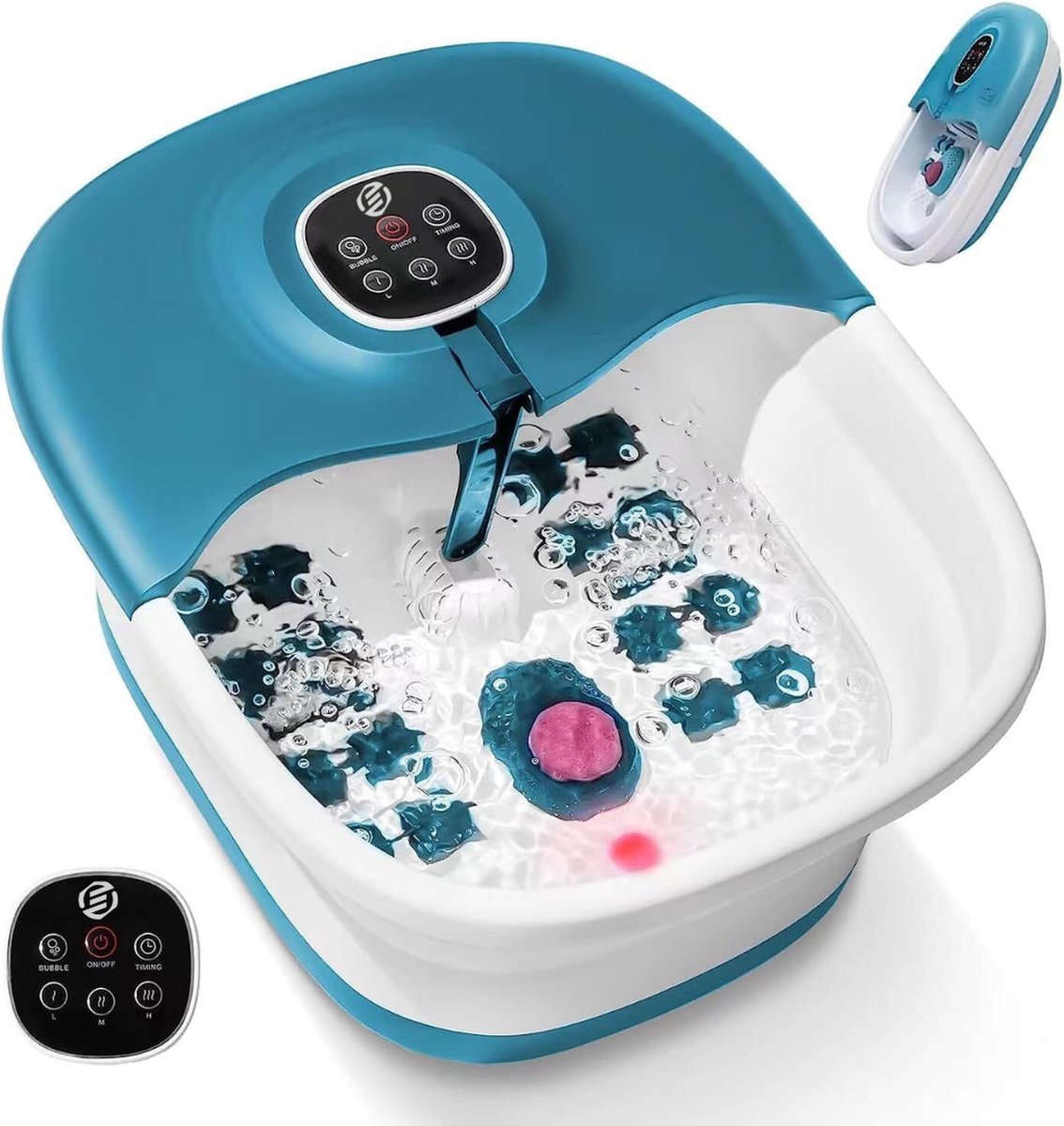 Equivera Voetenbad Met Massage - Voetenbad - Voetenbad Met Massage Electrisch - Voetbad - Voetenbad Massage Apparaat