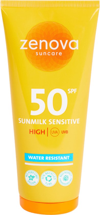 Zenova suncare 50 spf sunmilk