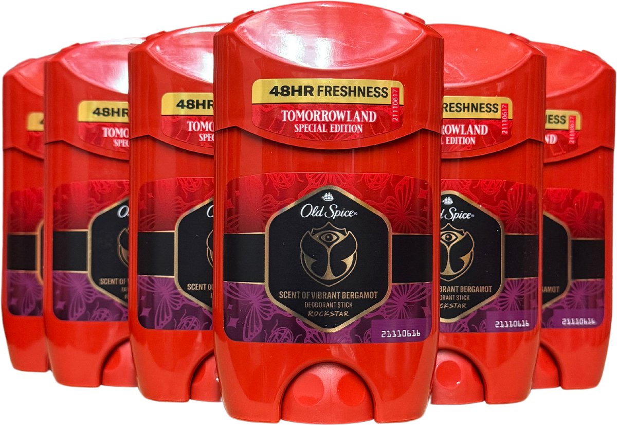 Goedkoopste Old Spice Rockstar Deo Stick - Voordeelverpakking 6 x 50 ml