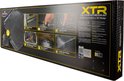 XTR Allweathermat kofferruimte 3D design, met tekst en afbeeldingen van functies.
