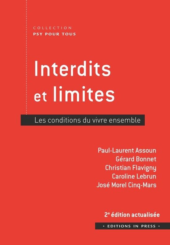 Psy Pour Tous - Interdits et limites - cover