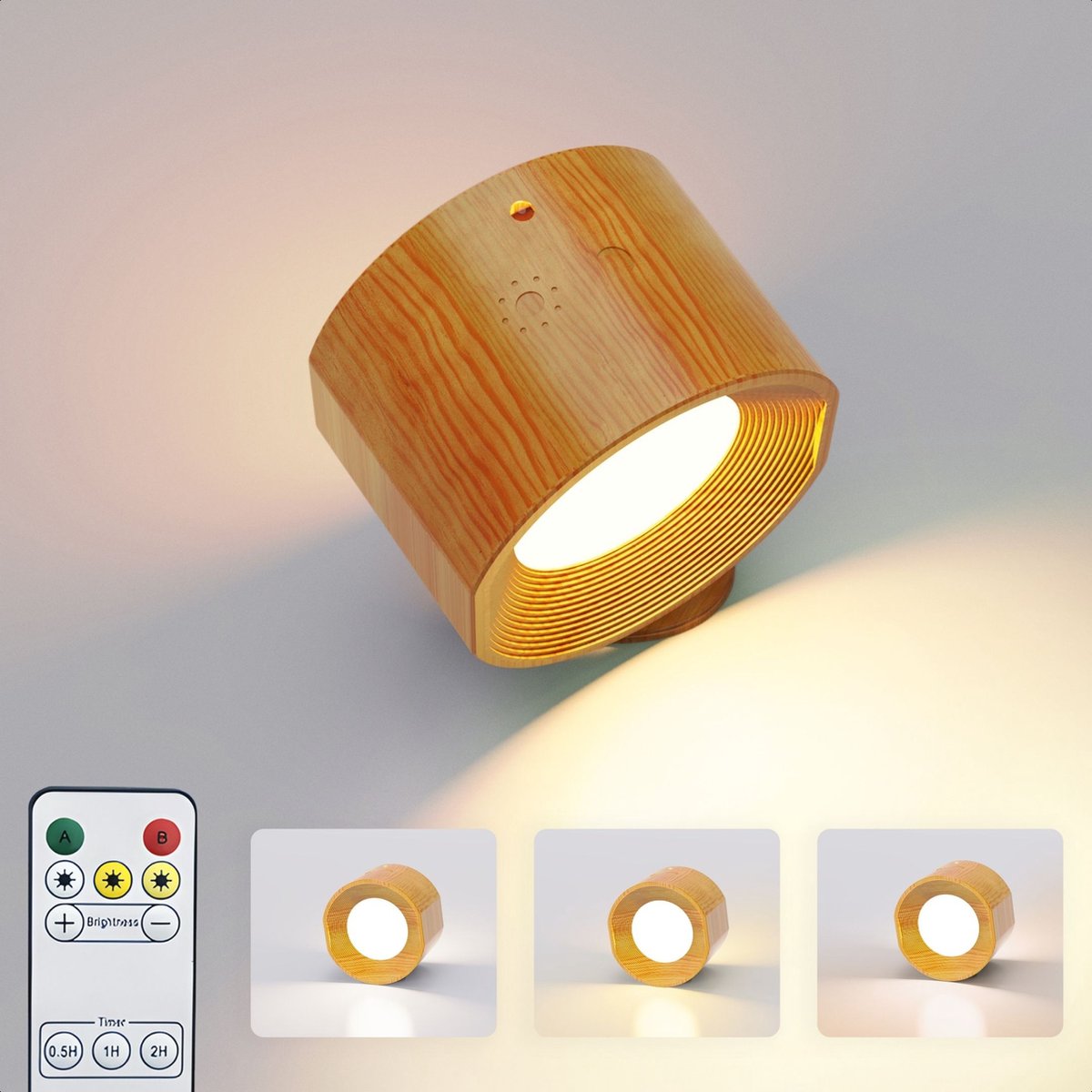 Gr4tec Wandleuchte für den Innenbereich, Nachttischlampe, Wandleuchte