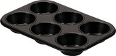 Moule à Muffins Basic Culinair - Acier - Revêtement antiadhésif - Sans PFAS - Made in Italy