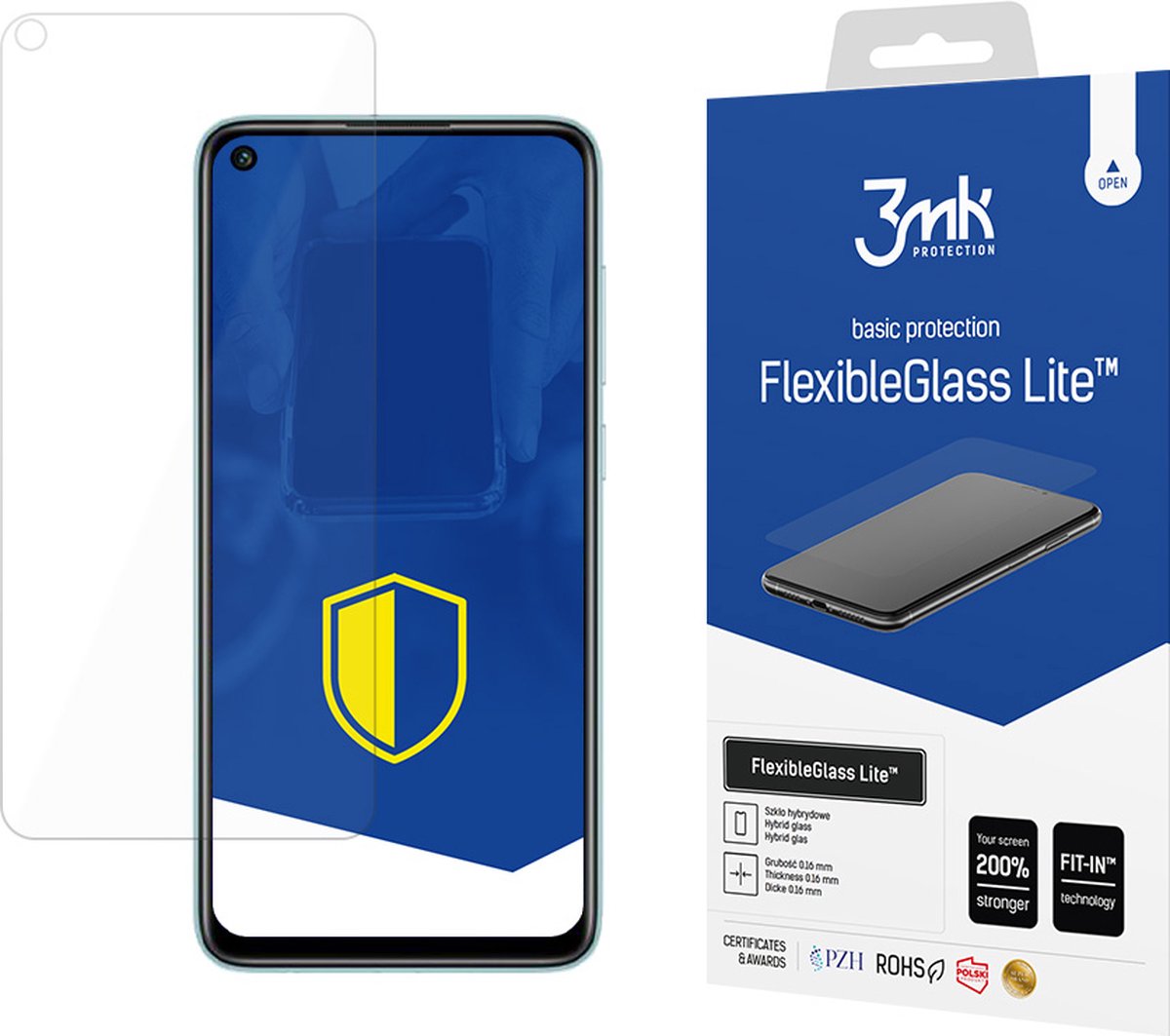 Xiaomi Redmi Note 9 4G - 3mk FlexibleGlass Lite
