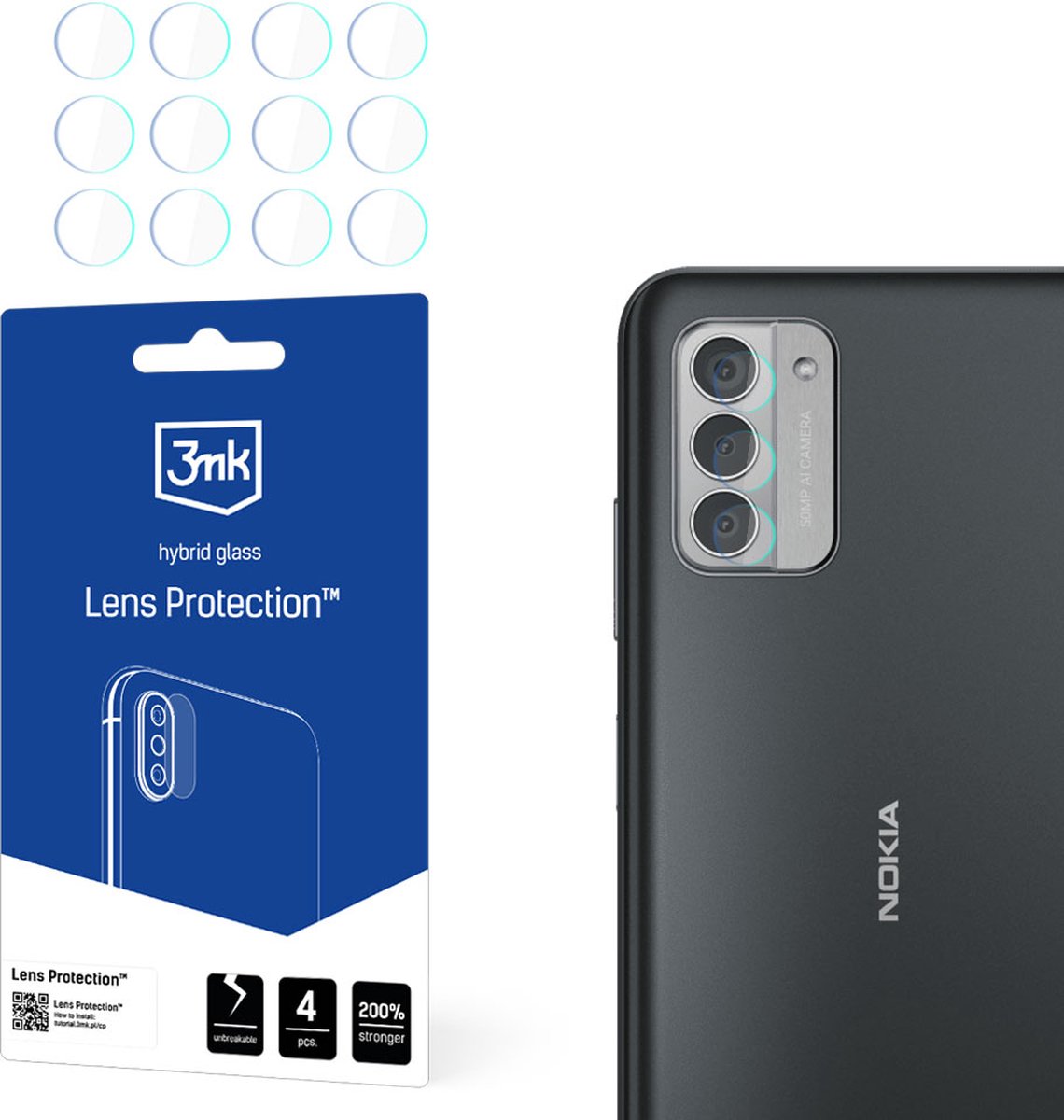 Nokia G42 5G - 3mk Lens Protection