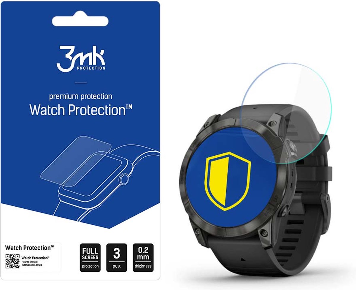 Garmin Epix Pro gen 2 51mm - 3mk Watch Protection v. FlexibleGlass Lite