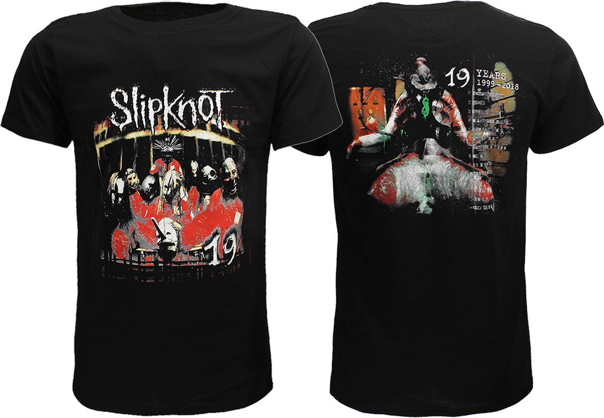 Slipknot Debut Album 19YR Anniversary T-Shirt - Officiële Merchandise - M