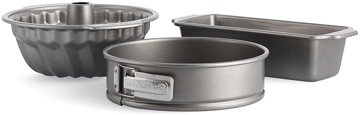 KitchenAid Bakvormen Gealuminiseerd Staal 3-delig