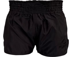 PunchR™ Classic Muay Thai kickboks Broek Zwart - XL